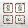 Christmas Candle Stamp (White)