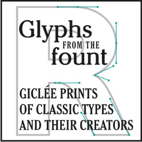 Glyphs from the fount