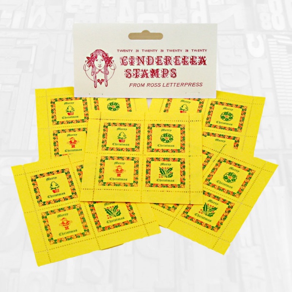 Christmas Icons Stamp (Yellow)